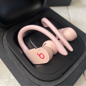 Wireless pink Powerbeats Pro